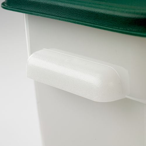 Squares Food Storage Container Lid, 7.31 X 7.31 X 0.63, Forest Green, Plastic