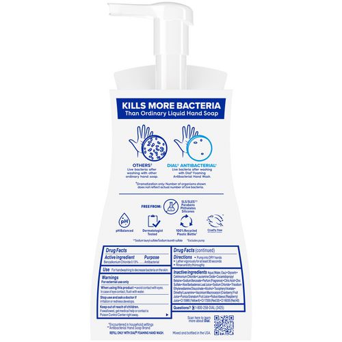 Antibacterial Foaming Hand Wash, Power Berries, 10 Oz, 8/carton