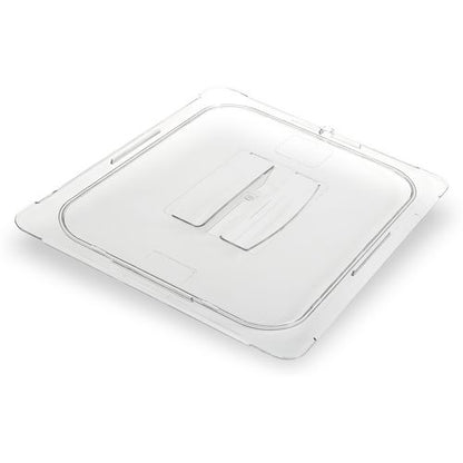 Storplus Polycarbonate Handled Universal Lid, 12.88 X 20.75 X 0.88, Clear, Plastic