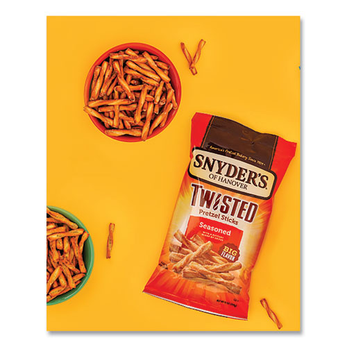 Pretzels, Seasoned, 2.25 Oz Bag, 36/carton