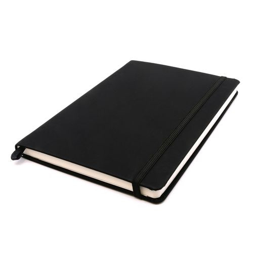 Soft Cover Notebook, College Rule, Black Cover, (96) 8.2 X 5.11 Sheets, 3/pack