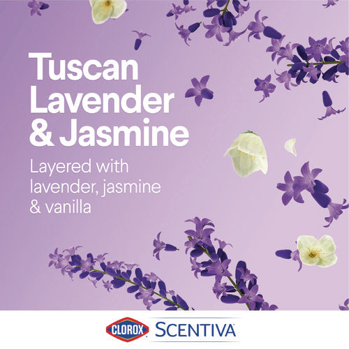 Scentiva Bleach Free Cleaning Wipes, 7.75 X 7, Tuscan Lavender And Jasmine, 75/canister