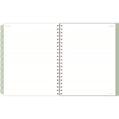 Ombre Weekly/monthly Planner, Colorful Cloud Artwork, 11" X 9.25", Multicolor Cover, 12-month (jan To Dec): 2025