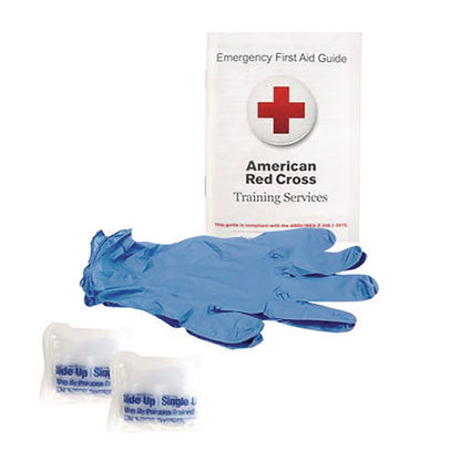 9-piece Cpr And Sprains Treatment Pack, 9 Pieces, Resealable Plastic Bag