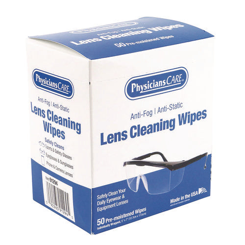 Lens Cleaning Wipe, 50/box