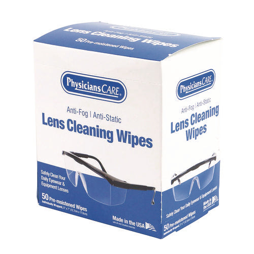 Lens Cleaning Wipe, 50/box