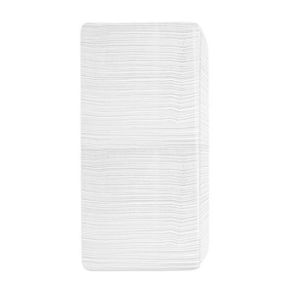 1/4-fold Lunch Napkins, 1-ply, 12" X 12", White, 500/pack, 6 Packs/carton