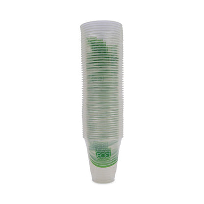 Greenstripe Renewable And Compostable Cold Cups Convenience Pack, 12 Oz, Clear, 50/pack