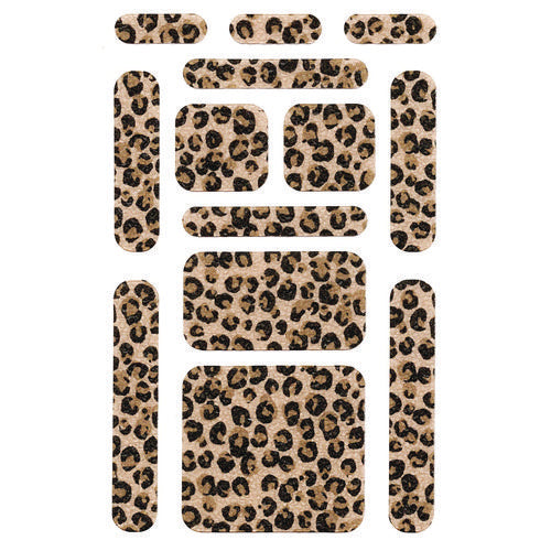 Anywhere Zen Strips, Sandy Cheetah Print, Assorted Colors, 13/set, 24 Sets/carton