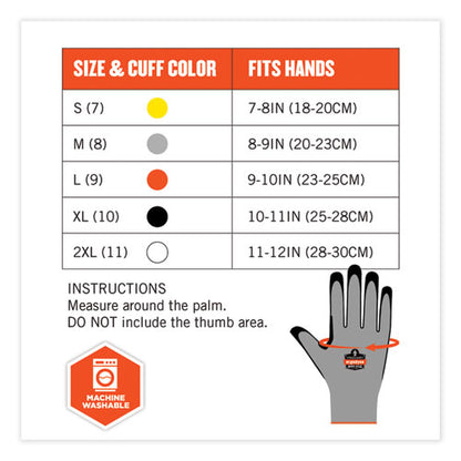 Proflex 7031-case Ansi A3 Nitrile-coated Cr Gloves, Gray, 2x-large, 144 Pairs/carton