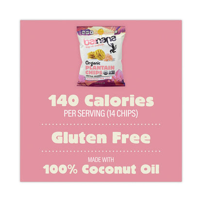 Himalayan Pink Sea Salt Plantain Chips, 2 Oz Bags, 12/pack