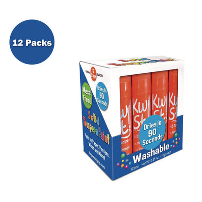 Kwik Stix Single Color Pack, 0.7" X 3.5", Orange, 12/pack, 12 Packs/carton