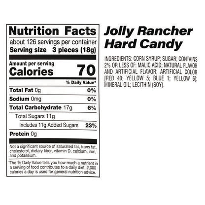 Chewy And Hard Candy Party Asst, Jolly Rancher/starburst, 8.5 Lbs Total, 2 Bag Bundle