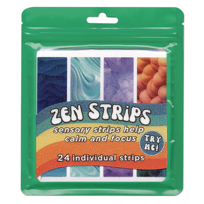 Zen Strips, Sandy Gradient Classpack, Assorted Colors, 24/set, 6 Sets/carton