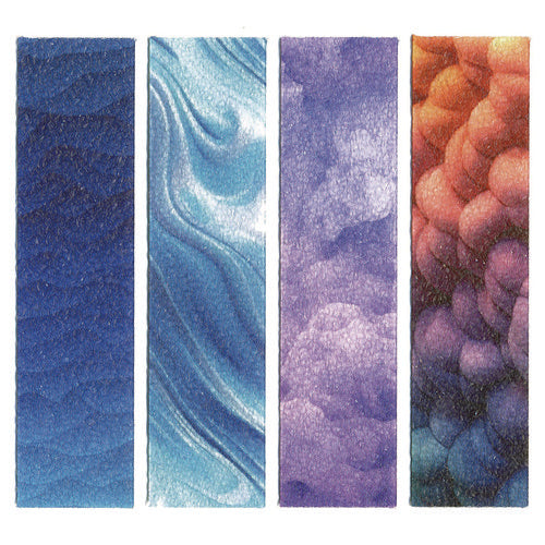 Zen Strips, Sandy Gradient Classpack, Assorted Colors, 24/set, 6 Sets/carton