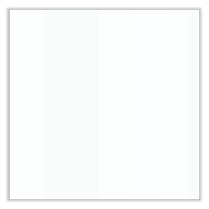 Aria Low-profile Frameless Magnetic Glassboard, 96" X 48", White Surface