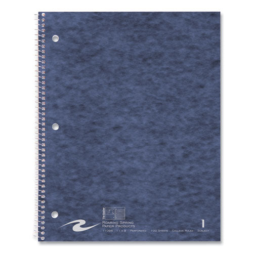 Stasher Wirebound Notebooks, 1-subject, Medium/college Rule, Randomly Assorted Cover, (100) 11 X 9 Sheets, 24/carton