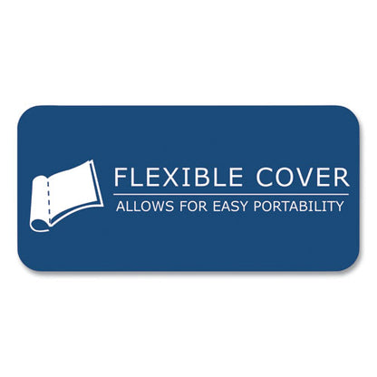 Flexible Cover Composition Notebook, Wide/legal Rule, Black Marble Cover, (60) 10 X 8 Sheets, 72/carton