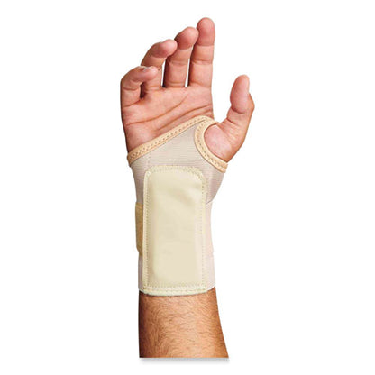 Proflex 4000 Single Strap Wrist Support, Small, Fits Left Hand, Tan