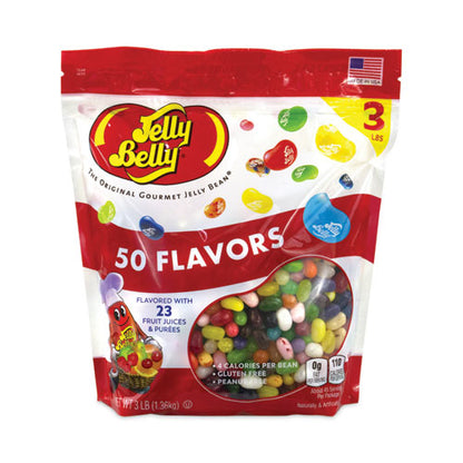 50 Flavors Jelly Beans Assortment, 3 Lb Standup Bag