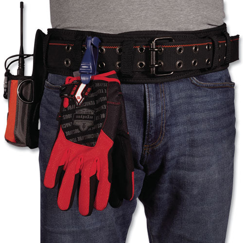 Arsenal 5550 3" Padded Base Layer Tool Belt, Fits Waist 46" To 58", Polyester, Black