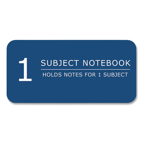 Subject Wirebound Notebook, 1-subject, Medium/college Rule, Assorted Cover, (70) 10.5 X 8 Sheets, 24/carton