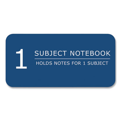 Subject Wirebound Notebook, 1-subject, Medium/college Rule, Assorted Cover, (70) 10.5 X 8 Sheets, 24/carton