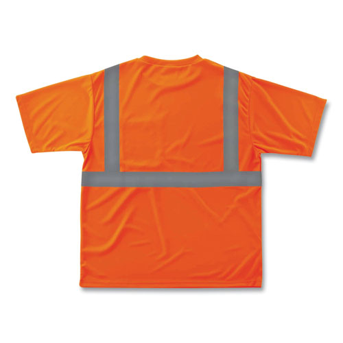 Glowear 8289 Class 2 Hi-vis T-shirt, Polyester, Orange, Small