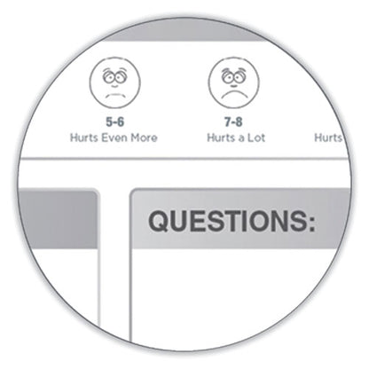 Patient Room Magnetic Whiteboard, Hospital Patient Chart, 18.5" X 24.5", White/gray Surface, Satin Aluminum Frame