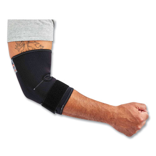 Proflex 655 Compression Arm Sleeve With Strap, Medium, Black