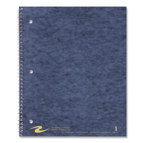 Subject Wirebound Notebook, 1-subject, Medium/college Rule, Randomly Assorted Cover, (100) 11 X 9 Sheets, 24/carton