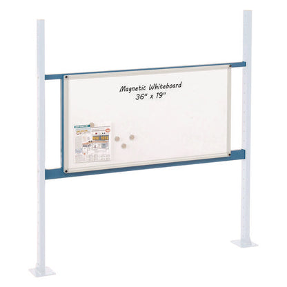 Workbench Whiteboard Panel Kit, Steel/aluminum, 48"