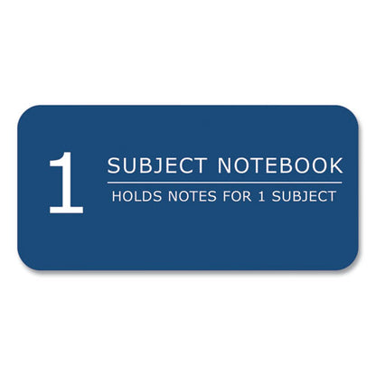 Subject Wirebound Promo Notebook, 1-subject, Med/college Rule, Assorted Cover, (70) 10.5 X 8 Sheets, 24/carton