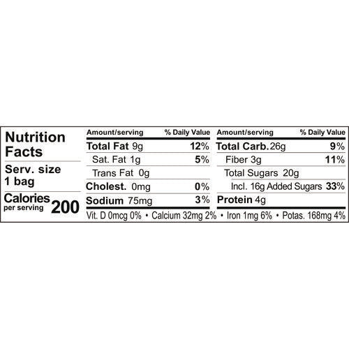 Fruit And Nut Classic Trail Mix, 1.5 Oz Bag, 18/carton