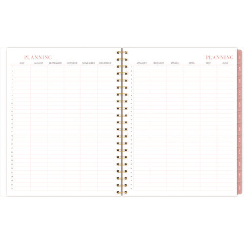 Leah Bisch Academic Year Weekly/monthly Planner, Floral Artwork, 11" X 9.25", Multicolor Cover, 12-month: July 2024-june 2025