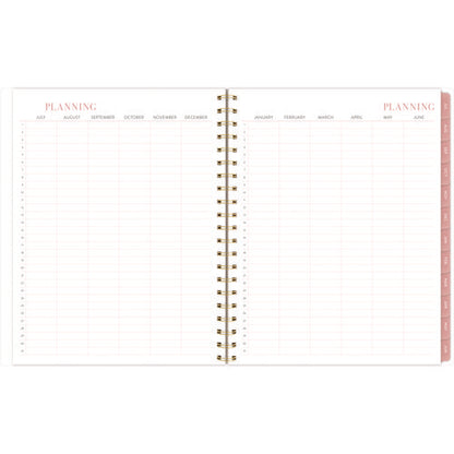 Leah Bisch Academic Year Weekly/monthly Planner, Floral Artwork, 11" X 9.25", Multicolor Cover, 12-month: July 2024-june 2025