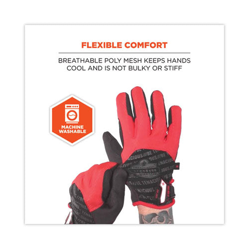 Proflex 812cr6 Ansi A6 Utility And Cr Gloves, Black, 2x-large Pair