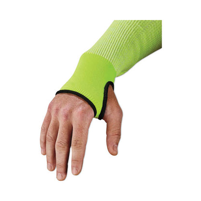 Proflex 7941-pr Cr Protective Arm Sleeve, 22", Lime, Pair