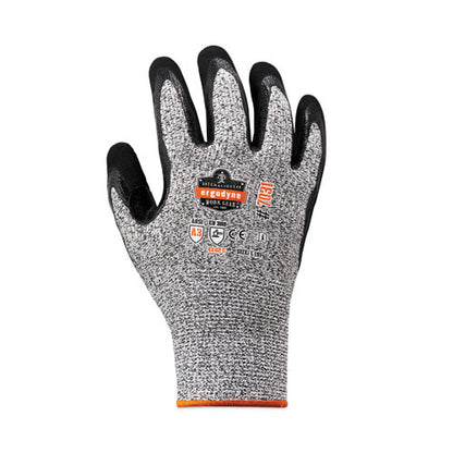 Proflex 7031 Ansi A3 Nitrile-coated Cr Gloves, Gray, Large, 144 Pairs/carton