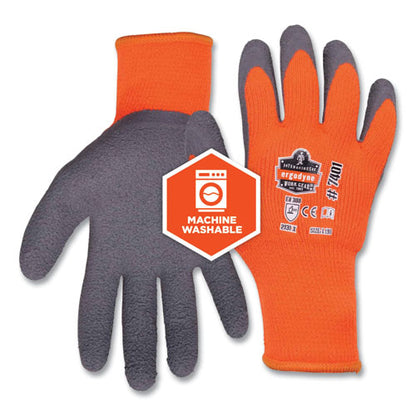 Proflex 7401-case Coated Lightweight Winter Gloves, Orange, 2x-large, 144 Pairs/carton