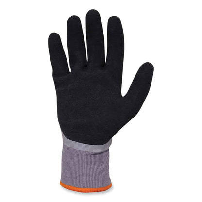 Proflex 7501-case Coated Waterproof Winter Gloves, Gray, Medium, 144 Pairs/carton