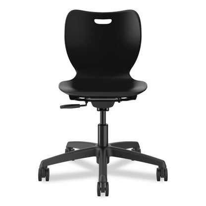 Smartlink Task Chair, Supports Up To 275 Lb, 34.75" Seat Height, Onyx Seat, Onyx Back, Black Base