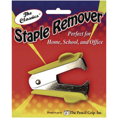 Staple Remover, Yellow, 144/carton