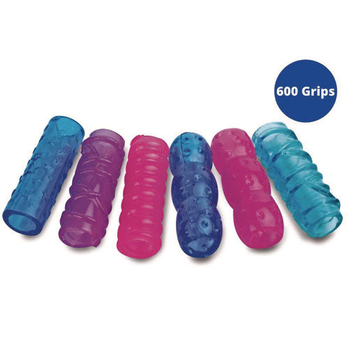 Extreme Gel Grip, 1.3" Long, Assorted Colors, 600/carton