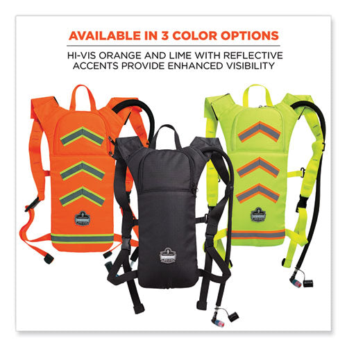 Chill-its 5155 Low Profile Hydration Pack, 2 L, Hi-vis Orange