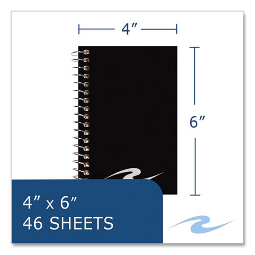 Memo Pad, Randomly Assorted Cover Color, Narrow Rule, (46) White 6 X 4 Sheets, 72/carton