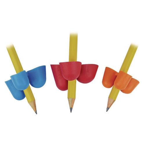 Writing C.l.a.w. Pencil Grip, 1.4" Long, Medium, Assorted Colors, 72/carton