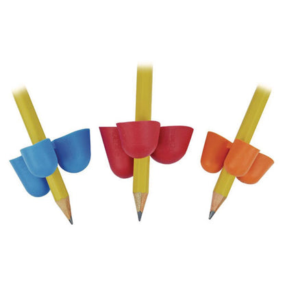 Writing C.l.a.w. Pencil Grip, 1.4" Long, Medium, Assorted Colors, 72/carton