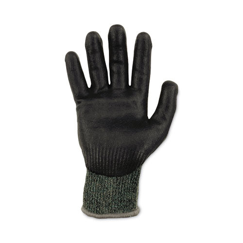 Proflex 7070 Ansi A7 Nitrile Coated Cr Gloves, Green, X-large, Pair