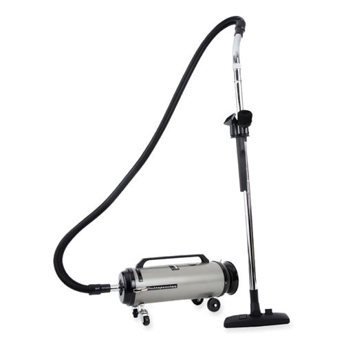 Metropolitan Professionals Canister Vacuum, 11.25 A Current, Black